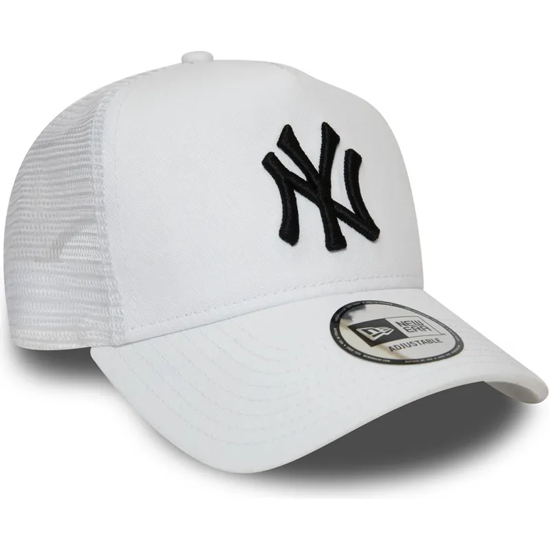 siltovky-zaoblena-kamionista-biely-snapback-essential-a-frame-new-york-yankees-mlb-new-era