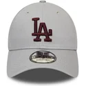siltovka-zaoblena-siva-nastavitelny-9forty-essential-los-angeles-dodgers-mlb-new-era