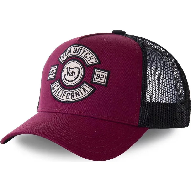 siltovka-zaoblena-cervena-snapback-bikbor-von-dutch