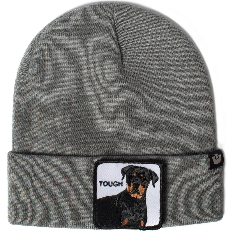graue-mutze-rottweiler-hund-tough-dog-von-goorin-bros