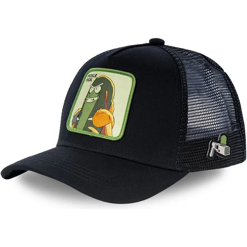 siltovka-zaoblena-cierna-snapback-pickle-ckl2-rick-sanchez-rick-a-morty-capslab
