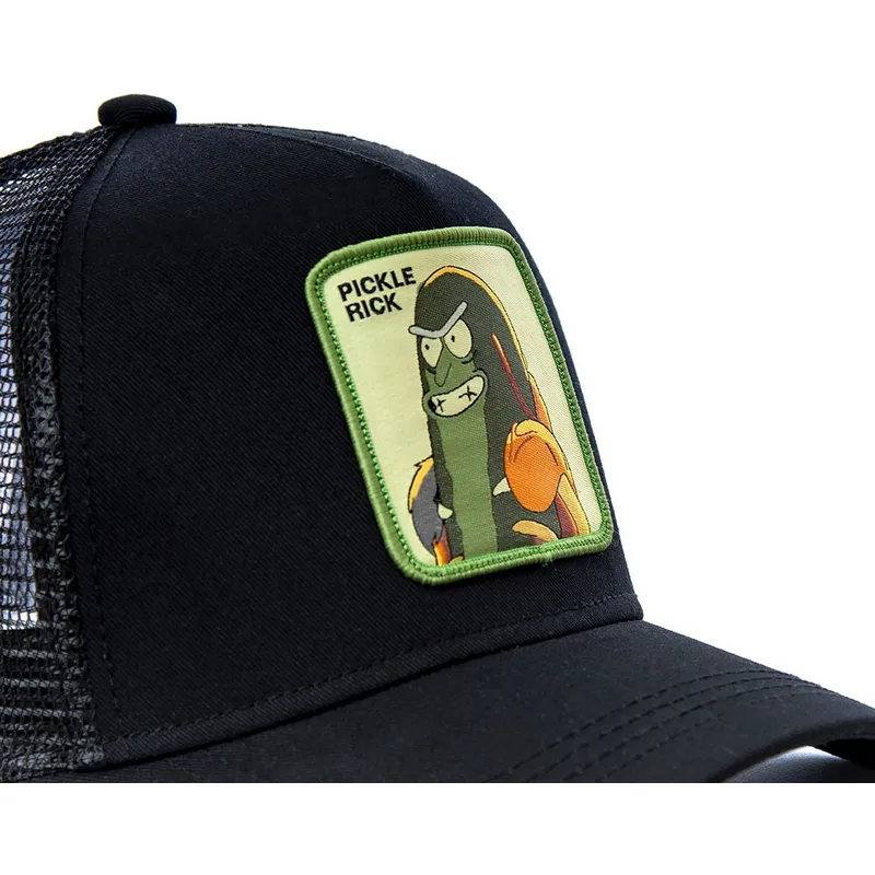 siltovka-zaoblena-cierna-snapback-pickle-ckl2-rick-sanchez-rick-a-morty-capslab