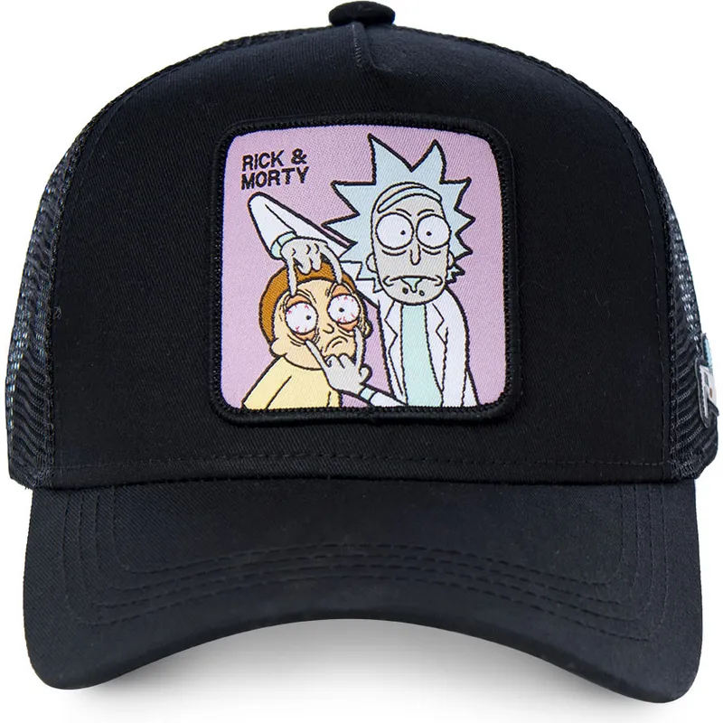 cap-zaoblena-black-snapback-rick-and-morty-rick-and-morty-capslab