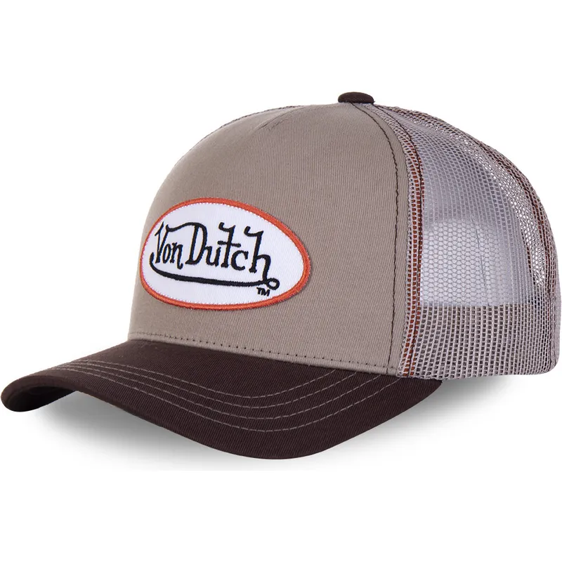 siltovka-zaoblena-hneda-snapback-bro-von-dutch