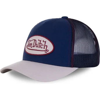 Cap zaoblená blue snapback Von Dutch