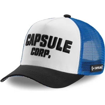Šiltovky zaoblená kamionista biely snapback , Capsule Corporation COR Dragon Ball Capsule Corporation Dragon Ball Capslab
