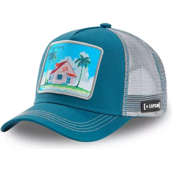 Capslab Kame House HOU3 Dragon Ball Blue and Grey Trucker Hat