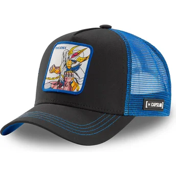 siltovka-zaoblena-cierna-snapback-ikki-z-fenixa-saint-seiya-rytieri-zverokruhu-capslab