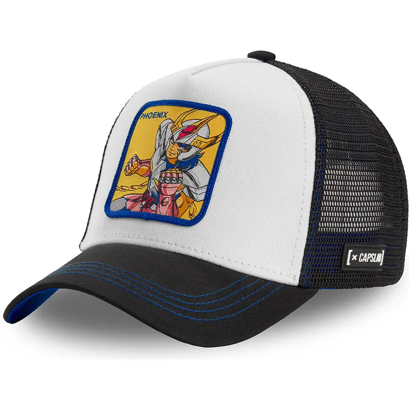 siltovka-zaoblena-biely-snapback-ikki-z-fenixa-saint-seiya-rytieri-zverokruhu-capslab