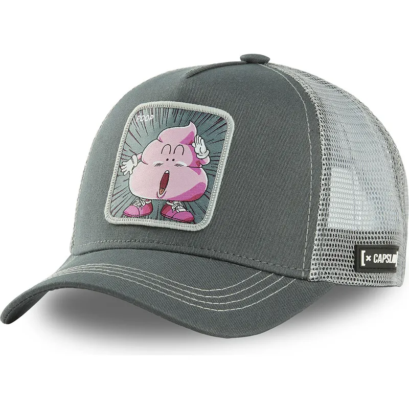 siltovka-zaoblena-siva-snapback-poo3-hovno-dr-slump-capslab siltovka-zaoblena-siva-snapback-poo3-hovno-dr-slump-capslab