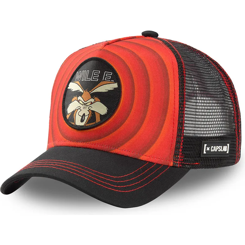 siltovka-zaoblena-cervena-snapback-bullseye-color-rings-wil1-kojot-looney-tunes-capslab siltovka-zaoblena-cervena-snapback-bullseye-color-rings-wil1-kojot-looney-tunes-capslab