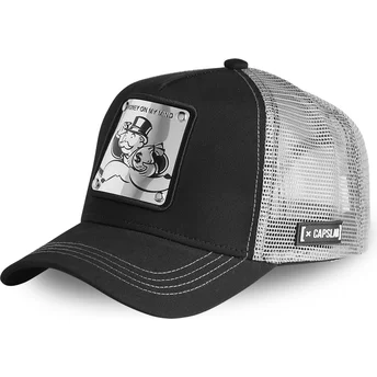 siltovka-zaoblena-cierna-snapback-uncle-maille-rich-uncle-pennybags-monopoly-capslab