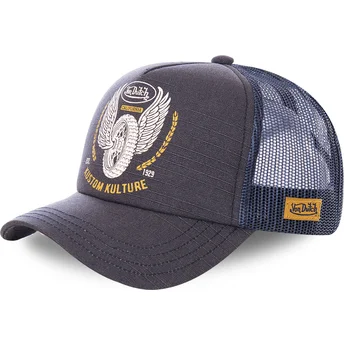 siltovka-zaoblena-cierna-snapback-crew10-von-dutch