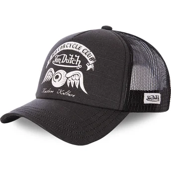 Šiltovka zaoblená čierna snapback CREW8 Von Dutch