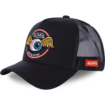 Šiltovka zaoblená čierna snapback BLK Von Dutch