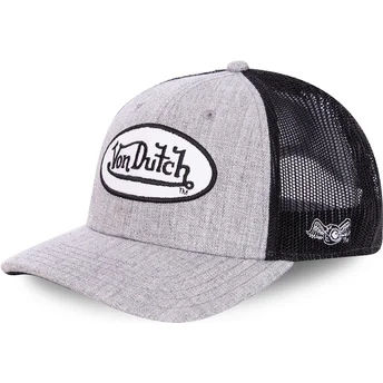 Šiltovky zaoblená kamionista sivá snapback TERRY Von Dutch