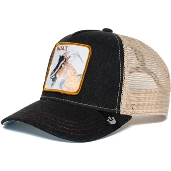 Cap zaoblená black snapback The Farm de Goorin Bros.