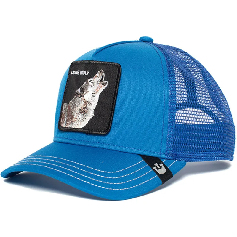 siltovka-zaoblena-modra-snapback-wolf-the-farm-goorin-bros