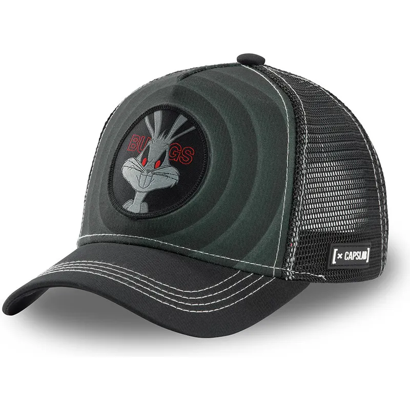 siltovka-zaoblena-cierna-snapback-bullseye-color-rings-loo-bug2-bugs-bunny-looney-tunes-capslab