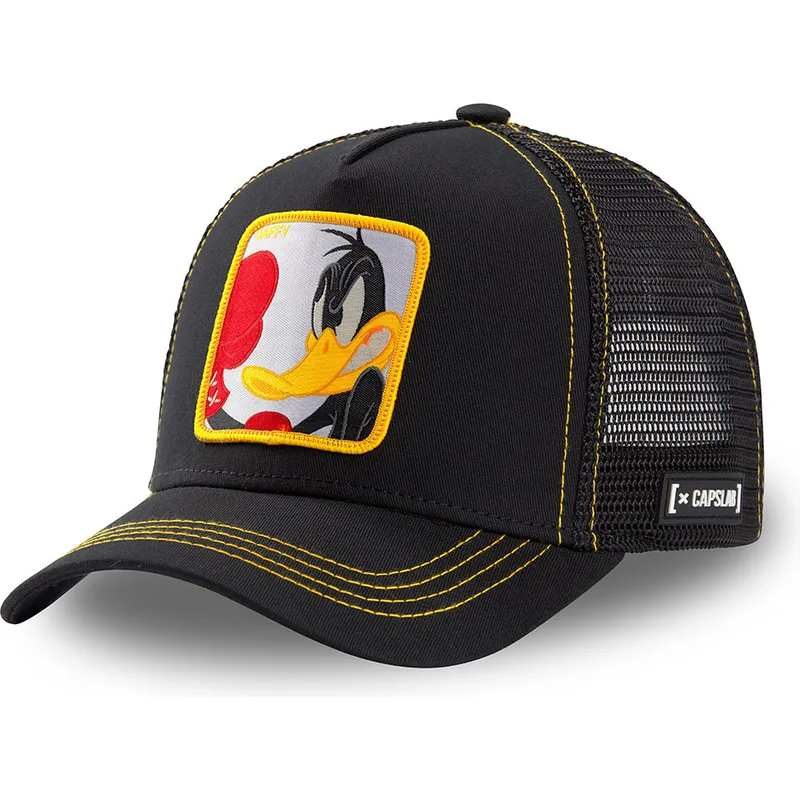 siltovka-zaoblena-cierna-snapback-loo-duk2-kacer-duffy-looney-tunes-capslab