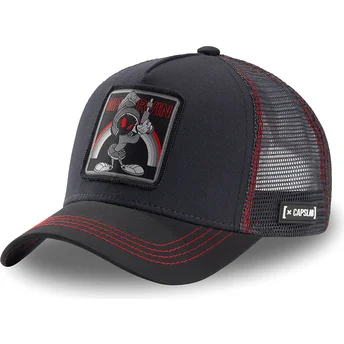 siltovka-zaoblena-cierna-snapback-loo-mar2-marvin-martan-looney-tunes-capslab