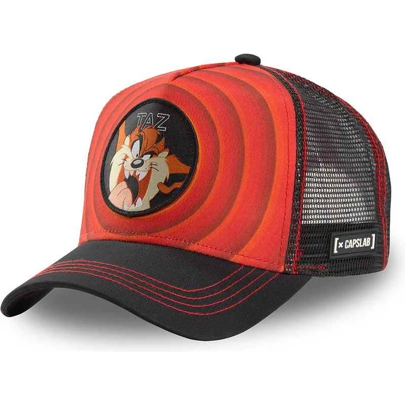 siltovka-zaoblena-cervena-snapback-tasmansky-diabol-looney-tunes-capslab