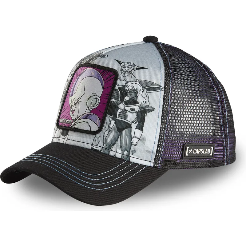 siltovka-zaoblena-siva-snapback-arm-cl-frieza-dragon-ball-capslab