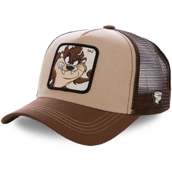 siltovka-zaoblena-hneda-snapback-pre-deti-tasmansky-diabol-looney-tunes-capslab