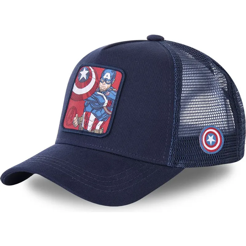siltovka-zaoblena-tmavomodra-snapback-pre-deti-kidcpt1-kapitan-amerika-marvel-comics-capslab