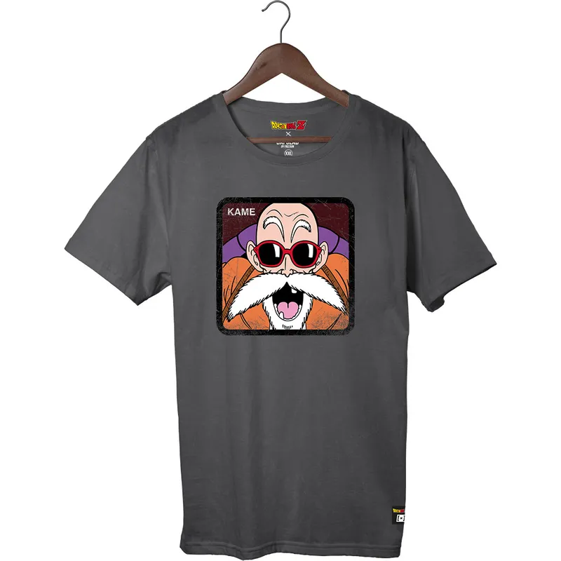 tricka-kratky-rukav-cierna-tsctor2-majster-roshi-dragon-ball-capslab