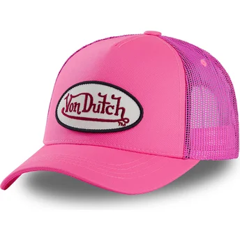 siltovka-zaoblena-ruzova-snapback-fresh04-von-dutch