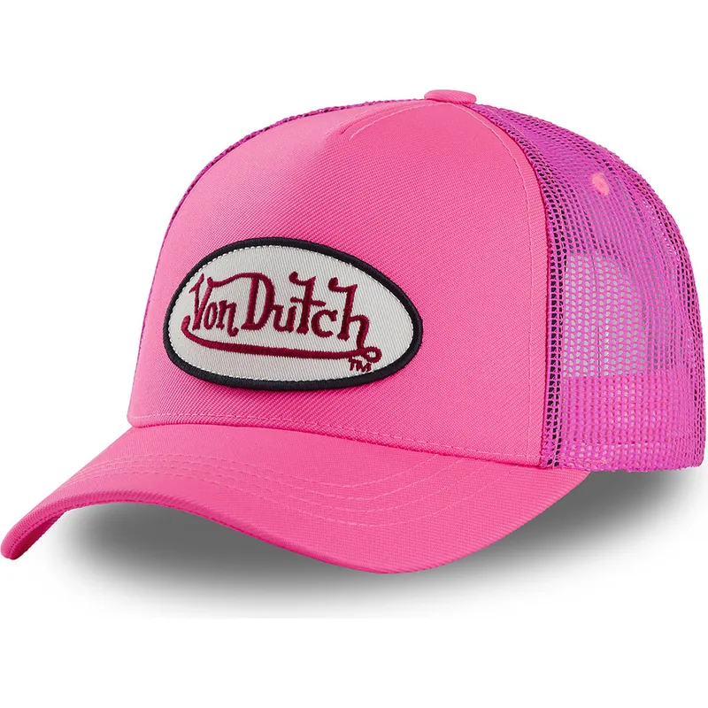 siltovka-zaoblena-ruzova-snapback-fresh04-von-dutch