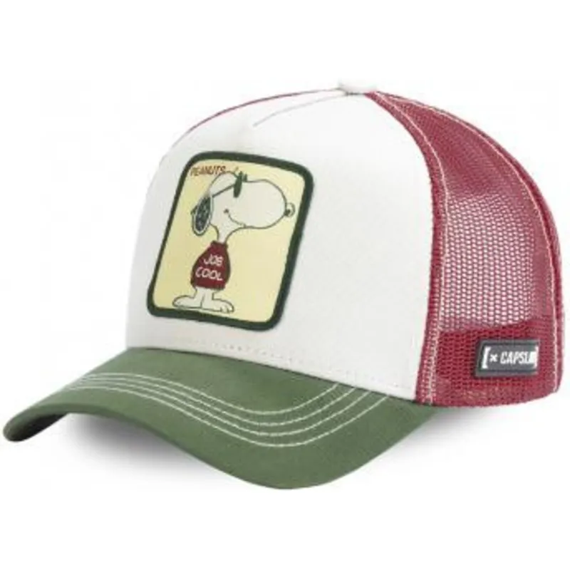 weisse-braune-und-grune-trucker-kappe-snoopy-joe-cool-joe-peanuts-von-capslab