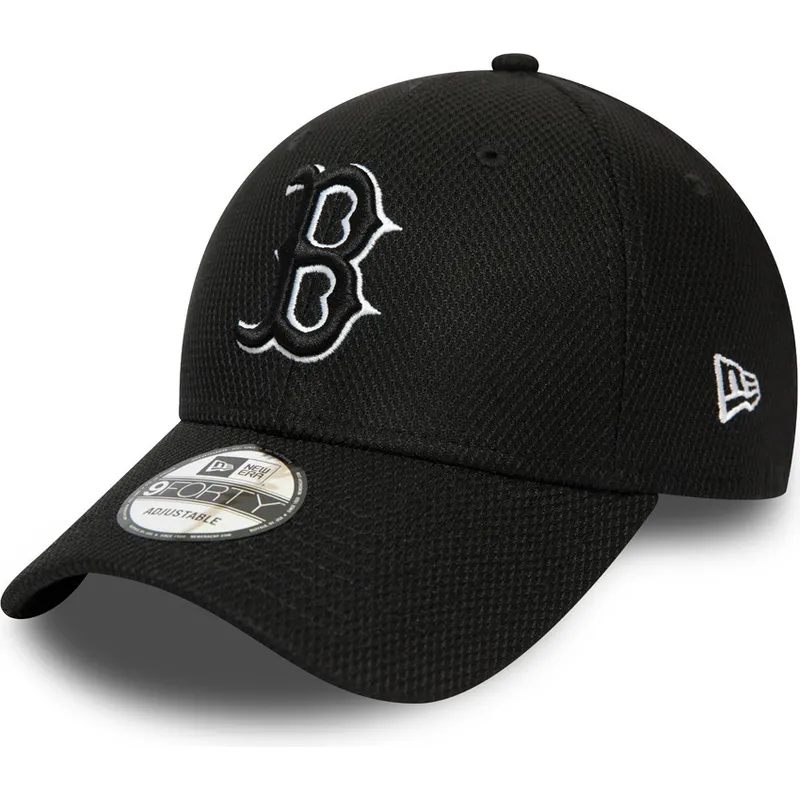schwarze-verstellbare-9forty-diamond-era-essential-kappe-der-boston-red-sox-mlb-von-new-era