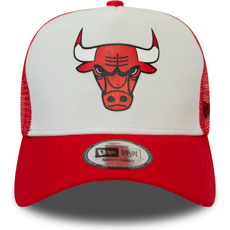 chicago-bulls-nba-team-colour-block-a-frame-trucker-cap-in-weiss-und-rot-von-new-era