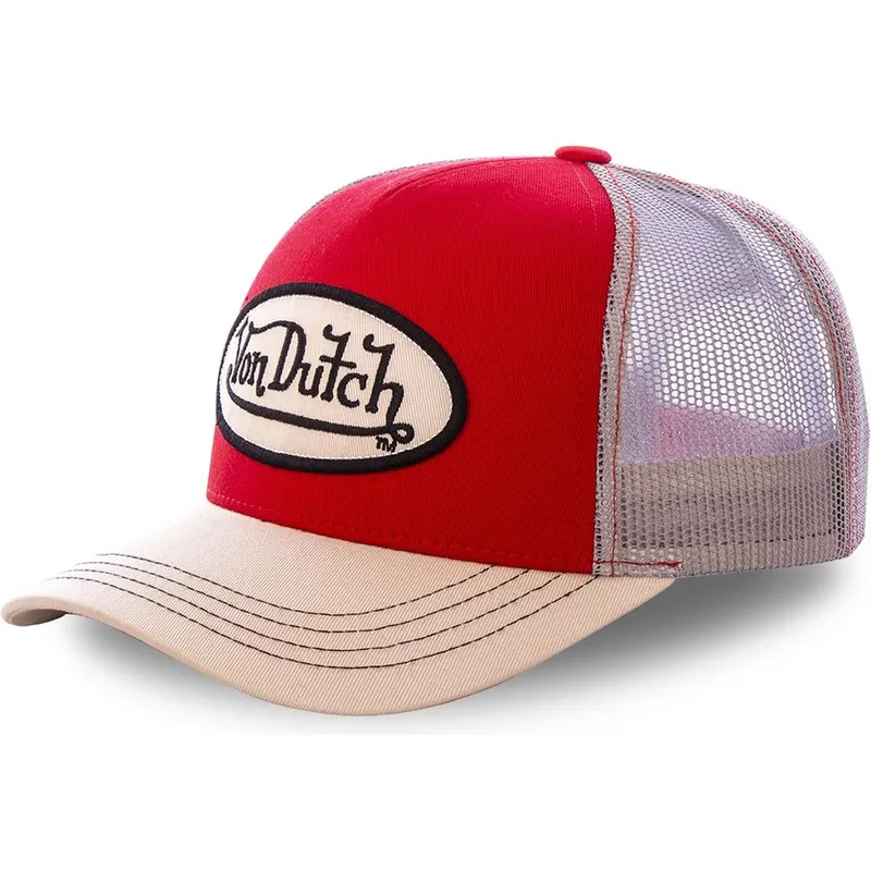 siltovka-zaoblena-cervena-snapback-colred-von-dutch