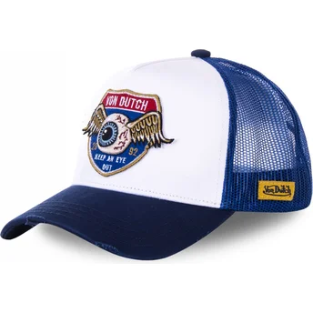 Cap zaoblená white snapback Von Dutch