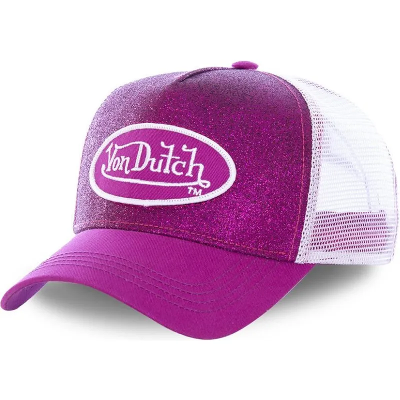siltovka-zaoblena-ruzova-snapback-pur-von-dutch