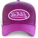 siltovka-zaoblena-ruzova-snapback-pur-von-dutch