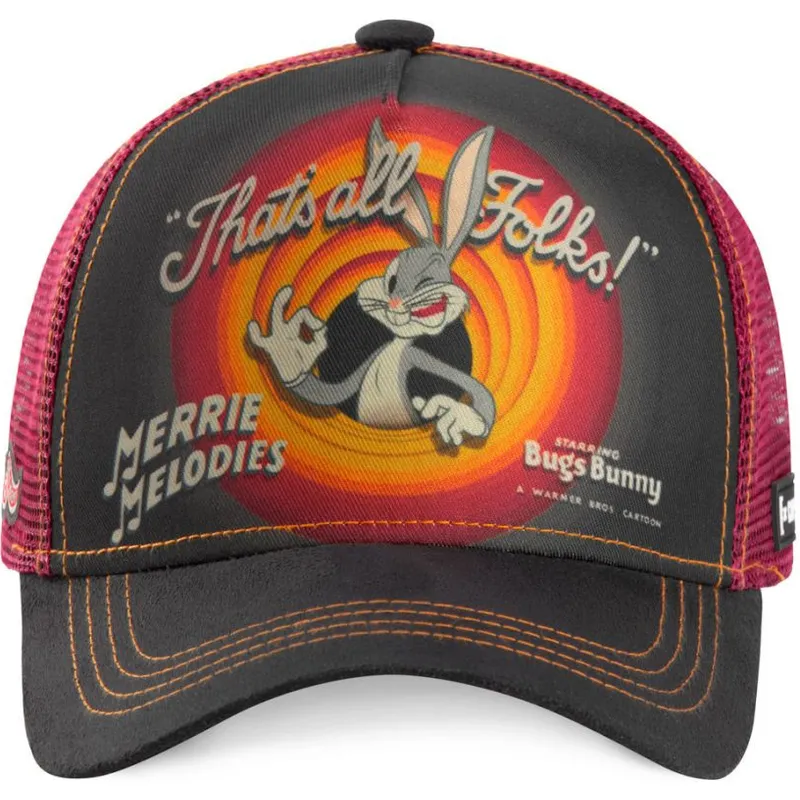 siltovka-zaoblena-siva-snapback-rin1-bugs-bunny-looney-tunes-capslab
