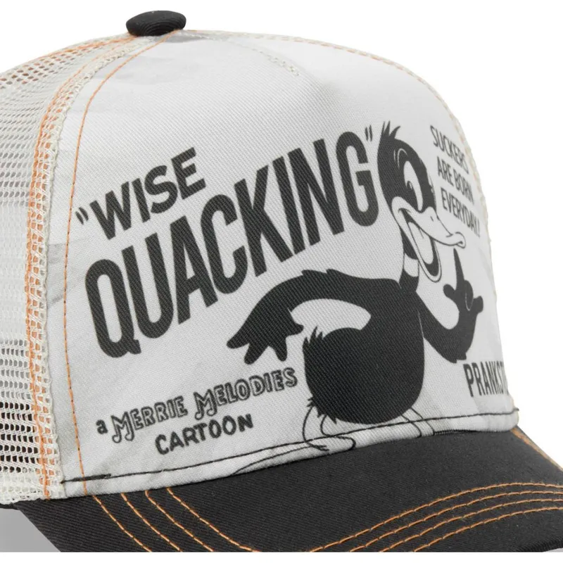 siltovka-zaoblena-biely-snapback-loo-duc1-kacer-duffy-looney-tunes-capslab