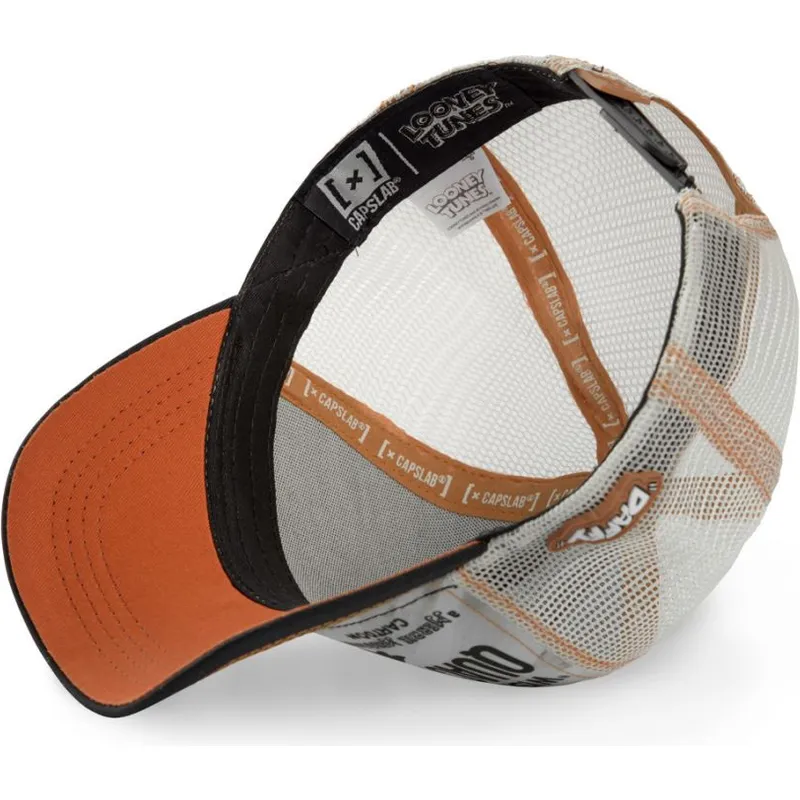 siltovka-zaoblena-biely-snapback-loo-duc1-kacer-duffy-looney-tunes-capslab