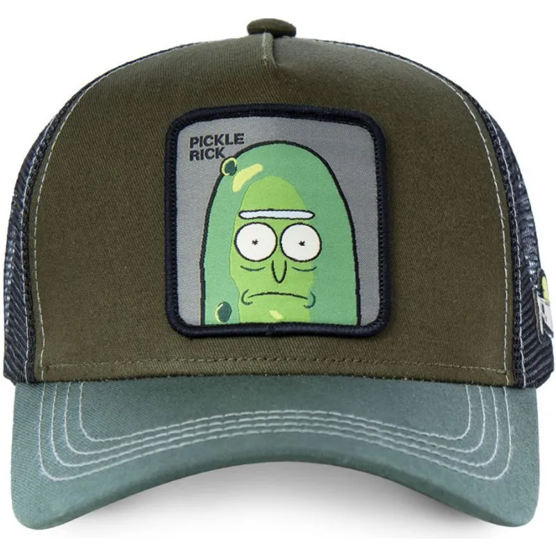 siltovka-zaoblena-zelena-snapback-pickle-rem-pic2-rick-sanchez-rick-a-morty-capslab