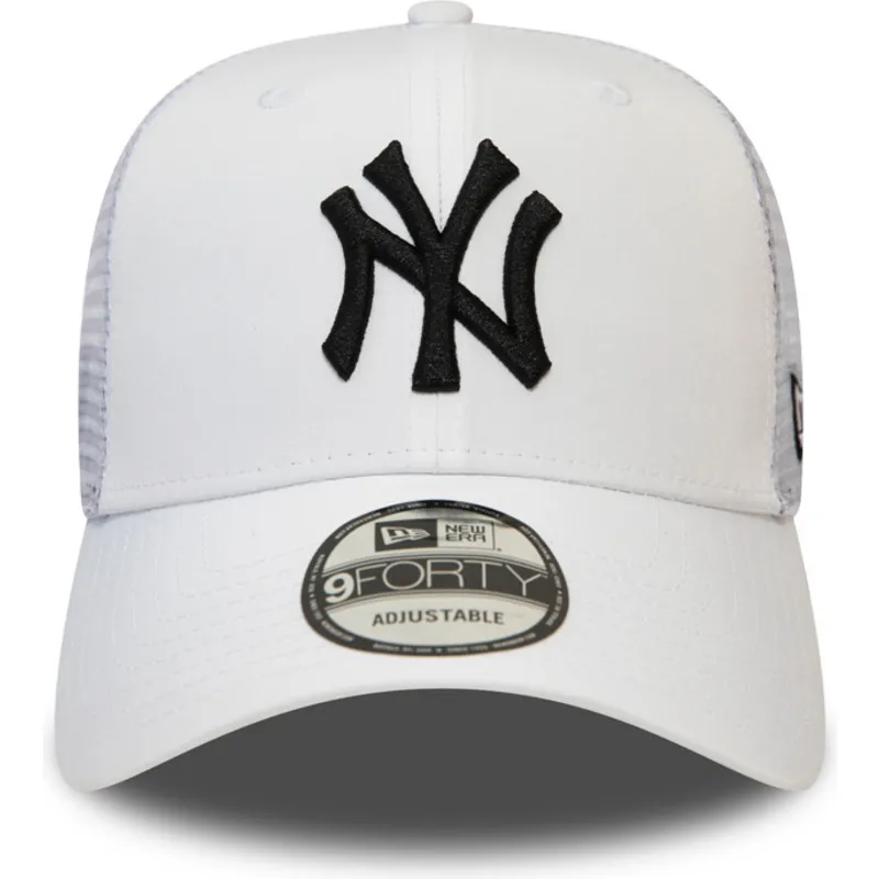 new-era-new-york-yankees-mlb-9forty-summer-league-weisse-trucker-kappe