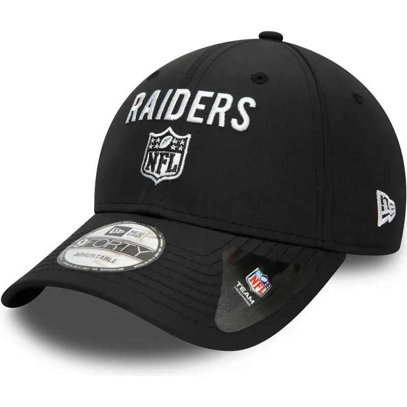 siltovka-zaoblena-cierna-nastavitelny-9forty-team-flag-las-vegas-raiders-nfl-new-era