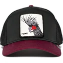 schwarze-und-kastanienbraune-trucker-kappe-punk-vogel-sqwauk-von-goorin-bros