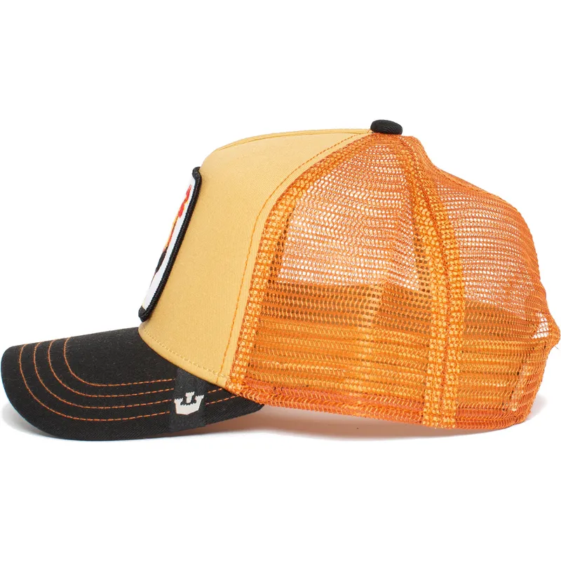 siltovka-zaoblena-oranzova-snapback-a-doodle-doo-the-farm-goorin-bros