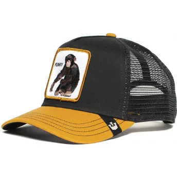 Goorin Bros. Youth Little Monkey Black and Yellow Trucker Hat