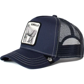 goorin-bros-king-of-the-jungle-gorilla-marineblaue-trucker-kappe