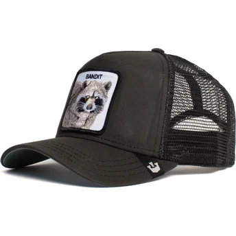 Cap zaoblená black snapback The Farm de Goorin Bros.